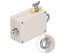 Zerodis Loop Antenna, ABS Construction Anti Oxidation Resistance Lightweight Easy Installation with 49:1 Ratio for Shortwave Radio Equipment Amateur Radio Military Industry 5-35MHZ