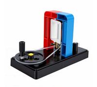 Zerodis Manual Generator, Hand Crank Generators Portable Freestanding Educational Tool Multifunction DC Electric Motor for Physics Experiment Teaching Demonstration
