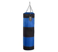 Zerodis Martial Arts Punching Bag with Reinforced Nylon Webbing, Training Sandbag for Tae Kwon Do, Easy Fill Design for Teens and Adults (80cm hollow buy one get two free)