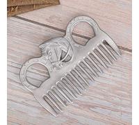 Zerodis Metal Polishing Horsepower Comb for Handle and Cleaning, Cleaning Comb of Horsepower, Metal/image Shown/10x7x0.5cm/48g