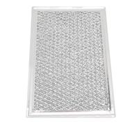 Zerodis Microwave Filter Replacement, 7.64x5.12in Aluminum Keeps Grease Out Hot Water Clean Hood Vent Filter for WB06X10309 Microwave