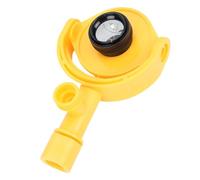 Zerodis Mini Surveying Prism Portable Survey Reflector Target with Base Mount for Total Station Construction Tunnels Mines Highway Inspections (Yellow)