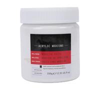 Zerodis Modeling Paste, Quick Drying Non Cracking Thick Acrylic Medium Texture Paste Suitable for Artists Crafters DIY Enthusiasts Canvas Wooden Art Projects