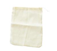 Zerodis Multifunctional Tea Filter Bag, Adjustable Cotton Chinese Bag with Drawstring for Decocting, Brewing, Flavoring Tea, Efficient Filtration, Premium Material, Convenient Size (15 * 20cm)