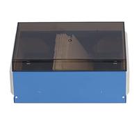 Zerodis Office Supplies to Use Sliding Design with Clear Visible Storage for Office Business Card Organizer and Document Storage Index Card Holder Easy