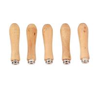 Zerodis Ornamental Tools Accessories Ergonomic Replacement Accessories for Jewelry Tools with Comfortable Grip and Durable Wood Material Wooden File Handle