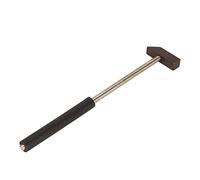 Zerodis Ornamental Tools Accessories Steel Mini Square Hammer for Metal Fabrication Chiseling Rivet Work with Ergonomic Handle Compact Durable Sturdy Steel Hammer High Carbon
