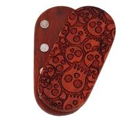 Zerodis Other Decorative Items Relief Slider Portable Wooden Hand Fidget Toy for Anxiety ADHD Autism with Multiple Gameplay Options Gift to Adults Teens Woodcraft Lovers Magnet Finger (#2)