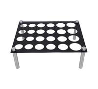 Zerodis Other Household Utensils 24 Holes Casting Stand DIY High Temperature Acrylic Mold Bespoke Set Tool for Family Party Board Games and Home Decoration Chess Piece Holder