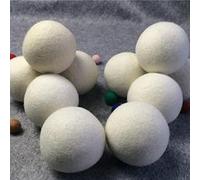 Zerodis Other Household Utensils Reusable Laundry Softener Shortening Drying Time Ideal for Clothes and Pet Hair 6Pcs Wool Dryer Balls