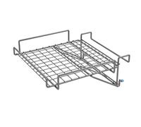 Zerodis Other Kitchen Tools Accessories Organizer Shelf Extender Stainless Steel Space Saving Storage Rack Counter Extension Kitchen Pantry Holder Over The Door Hanging Basket for (Original Color)