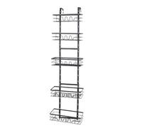 Zerodis Over The Door Seasoning Rack, Sturdy Metal Construction, Multi Tier Adjustable Design for Kitchen Organization