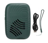 Zerodis Paint Dryer for Artists with 3 Speed USB Charging Wireless Heating for Watercolor Painting 360 Degree Rotating Portable Air Drying Tool for Indoor Outdoor Art Studio (Green)