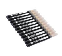 Zerodis Painting Tools Metallic Ink Gel Pens Dual Purpose Drawing Pen Smoother Ink with Clear Outline Multifunction Paint Marker for Crafts Making Art Supplies 12 Pcs Glitter Marker