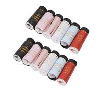 Zerodis Party Poppers Portable Mini Celebration Confetti Popper for Baby Showers 12 PCs Graduations