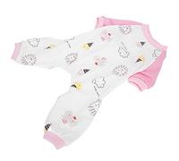 Zerodis Pet Dog Elephant Jumpsuit Soft Polyester Bodysuit Long Sleeve Shirt with Cute Pattern for Walks and Photo Shoots (XL)
