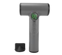 Zerodis Portable Cordless Hair Dryer, ABS Material, Rechargeable 2600mAh Battery, 30000 RPM Hot and Cold Wind for Travel Home Dormitory (Dark Grey)