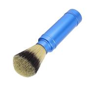 Zerodis Portable Shaving Brush, Compact Travel Size Facial Grooming Tool with Ergonomic Handle for Wet Shaving and Foam Creation