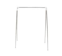 Zerodis Portable Travel Garment Rack, Folding Clothes Rack for Dance Telescopic Travel Clothing Rack with Storage Bag Adjustable Stainless Steel Drying Rack for Travel Camping RV