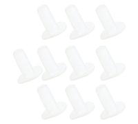 Zerodis Poultry Breeding Supplies Soft Silicone Livestock Pacifier Feeding Equipment Accessory with Mother Cow Nipple Shape for Orphaned Veal At Cattle Farms 10pcs Calf Milk Nipple
