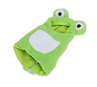 Zerodis Poultry Livestock Embroidery Craftsmanship Comfortable Cotton Fabric Bird Suit with Back Hook Loop for Parrots Cockatiel Party Holiday Decorations Photo Daily Wear Pet Bird (L)