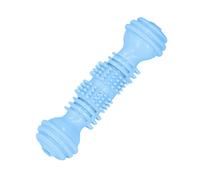 Zerodis Puppy Teething Toys Dog Interactive Chew Toys Canine Chew Pet Interactive with Cleaning Thorns TPR Dumbbell Design for Small Dogs Boredom Anxiety Relief (Blue)