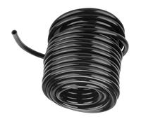 Zerodis PVC Plastic Garden Irrigation Pipe Rain System Drip Connecting Hose Black Available in 3 Lengths(20m)