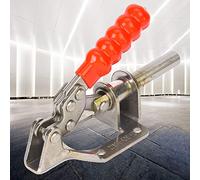 Zerodis Quick Toggle Clamp SUS304 Stainless Steel Push Pull Type Toggle Clamp Holding Capacity 136KG Welding Fixture Labor and Time Saving