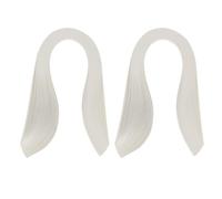Zerodis Quilling Paper Striks 3mm Width 600 Strips 12 Colors Craft Paper for Handmade Art Projects Kids Adults Scrapbooking Decor Supplies (White)