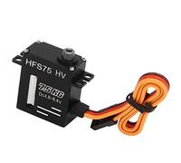 Zerodis RC Metal Servo 7.5kg for TRAXXAS 4M, High Precision, Aluminum Bracket, Coreless Design, Applicable for 1/18 RC Car Upgrade, Black