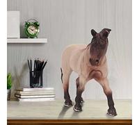 Zerodis Realistic Horse Figurine, 15 Cm Plastic Model Toy with Lifelike Details for Educational Play and Decoration, Perfect for Kids and Toddlers (tennessee white horse)