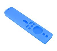 Zerodis Remote Compatible with TV Cover for Xiaomi TV Stick 4K Silicone Case for TV Stick 4K Anti Slip Shockproof Silicone Cover Remote Control Cover with Lanyard (Blue)