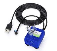 Zerodis Replacement Pet Fountain Pump, Cat Water Fountains Pump Compatible Motor with 5.9ft Power Cable & LED Light