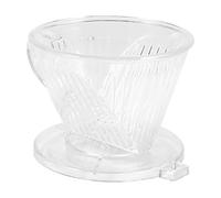 Zerodis Reusable Coffee Filter Cone Portable Coffee Dripper with Heat Resistant Handle for At-Home Baristas & Travel Lovers