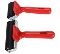 Zerodis Roller, Rubber Brayer for Printmaking and Gluing, Smooth Operation, Comfortable Handle, Ideal for Artists and Crafters (Rubber+Plastic)