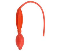 Zerodis Rubber Squeeze Bulb Syringe, Explosion Proof Design, Durable Positive Pressure Syringe for Laboratory Use with Precise Control