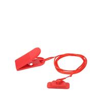 Zerodis Running Machine Key Durable ABS Plastic Treadmill Safety Key with Magnetic Attraction and Firm Clip Universal Safety Key for Treadmill Red