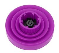Zerodis Salon Spa Equipment Silicone Collapsible Universal Attachment For Curly Hair Dryers Portable Folding Design For Travel And Easy Installation Hair Dryer Diffuser (Purple)