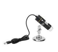 Zerodis School Supplies Pixels USB HD 1000X Electronic Microscope Camera with 8 Led Lights and Microscope Stand PCB Integrated Circuits Magnifier for Electronic Maintenance Digital (30w)