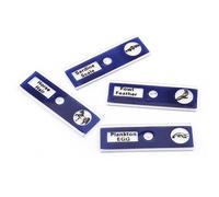 Zerodis Science Education Plastic Prepared Microscope Slides With Animal Plant Specimens For Students And Kids Microscope Slides 12Pcs (Blue)