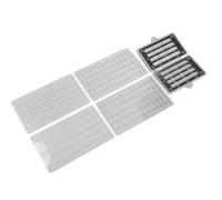 Zerodis Secure Crypto Phrase Plate, Metal Seed Backup Organizer with Fireproof Water 316 Stainless Steel Construction for Offline Hardware Wallet Travel Security