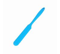 Zerodis Silicone Jar Spatula for Baking, Heat Resistant Reusable Kitchen Tool with Soft Handle, 9.7 Inch Mixing Scraper for Cakes Butter Jam Icing Jars Dishwasher Safe (#04)
