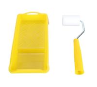 Zerodis Small Paint Roller Set High Density Foam Rollers 2 Inch Mini Paint Roller Kit with Tray for DIY Home Painting Furniture Crafts