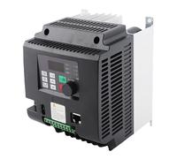 Zerodis Solar Inverter 4KW Single Phase Variable Frequency Drive, PC Flame Retardant Aluminum, Built In MPPT 0 to 220VAC Output, for Photovoltaic Pump Control System Users