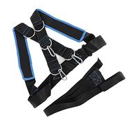 Zerodis Speed Training Resistance Band Sled Harness, Shoulder Weight Bearing Belt for Strength Training, Running Sports Equipment Exercise Band