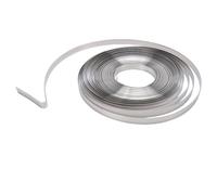 Zerodis Stainless Steel Banding Kit, 3/4 Inch 100 Feet Strapping Coil with Tensioner Tool and 100 Buckles for Shipping Steel Pipe Handling and Packaging