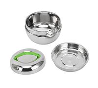Zerodis Stainless Steel Insulated Lunch, Kitchen, Box Box Double Wall Thermal Food Container with Compartment and Lid 1.3L / 44oz
