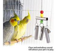 Zerodis Stainless Steel Toys for Birds That Relieve Stress and Boredom, an Ideal for Its Toy Bird for the Decoration of the Cage