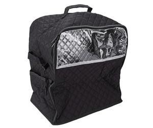 Zerodis Stand Mixer Cover, Quilted Polyester Dust Cover with Material Easily Wiped Clean Spacious Pockets for Accessories Storage Wide Compatibility Kitchen Counter Stand Mixers (S)