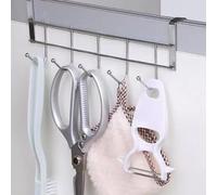 Zerodis Storage Racks Copper No Drill Over The Cabinet Door Hook for Hanging Towels Clothes Bag with Strong Load Bearing Space Saving Design for Kitchen Entryway Organization Door Hook